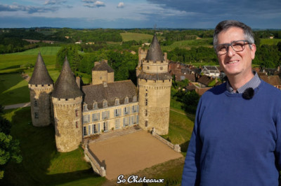 1000 YEARS in the SAME FAMILY: TOUR of CHATEAU de BONNEVAL, with its OWNER