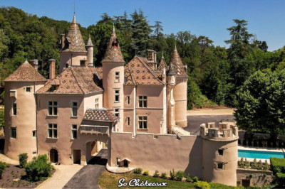 Tour of Chateau de Burnand - after Restoration - with its Owner.