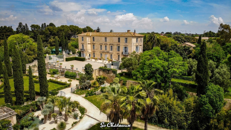 Visite du Château de Flaugergues avec Pierre de Colbert, son Propriétaire