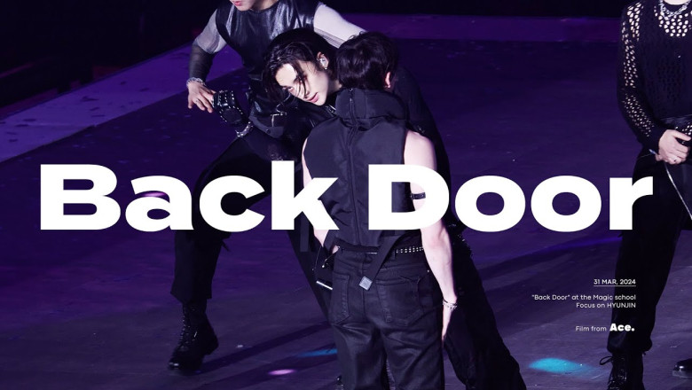 SKZ's Magic school - Back Door | Stray Kids HYUNJIN fancam 현진 직캠