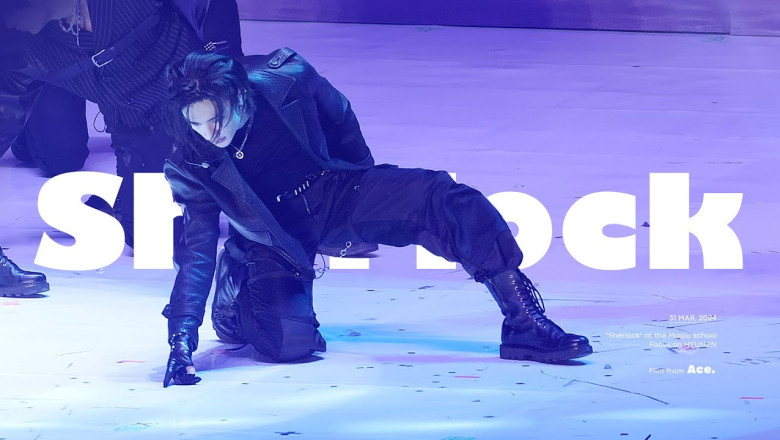 240331 SKZ's Magic school - Sherlock 셜록 | Stray Kids HYUNJIN fancam 현진 직캠