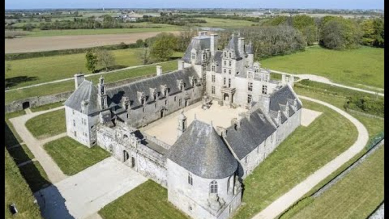 Saint Vougay : découverte et visite  au  château de Kerjean !