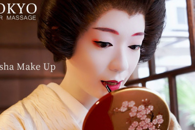 ASMR | Japanese Geisha Makeup (and Kimono)