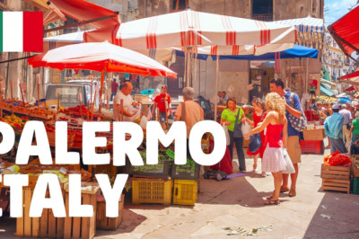 Palermo, Sicily — Italy Walking Tour 4K 🇮🇹