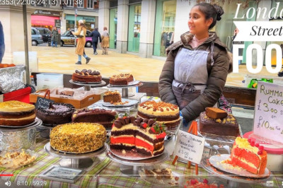 London Street Food, Exploring Posh London Street Market in Sloane Square, Chelsea