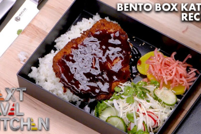 Gordon Ramsay Challenges Richard Blais to Make a Stunning Pork Katsu Bento