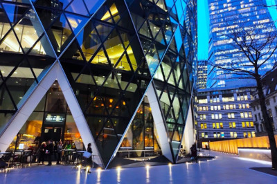 [4K] City of London | Aldgate | Battersea | Canary Wharf | Walking Tour [90 Min]