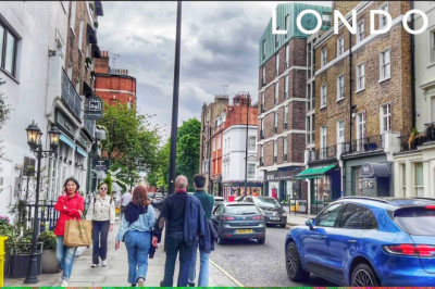 London Chelsea Walk, Walking London Affluent Belgravia to Fulham Road, Central London Walking Tour