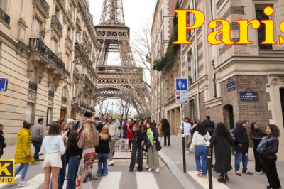 Paris, France🇫🇷 - Paris Spring 2024 - 4K HDR Walking Tour  | Paris 4K | A Walk In Paris
