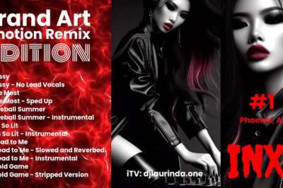 DJ Laurinda Brand Art Emotion Remix Edition May, #1 Phoenix. Immersive world of music, art, emotion.