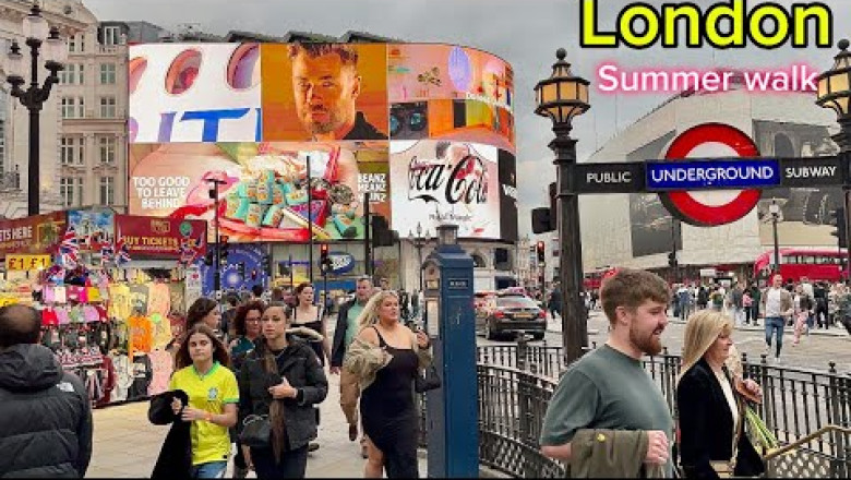 London City Tour 2024 | 4K HDR Virtual Walking Tour around the City