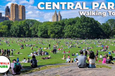 Central Park, New York Walking Tour 4K60fps with Captions