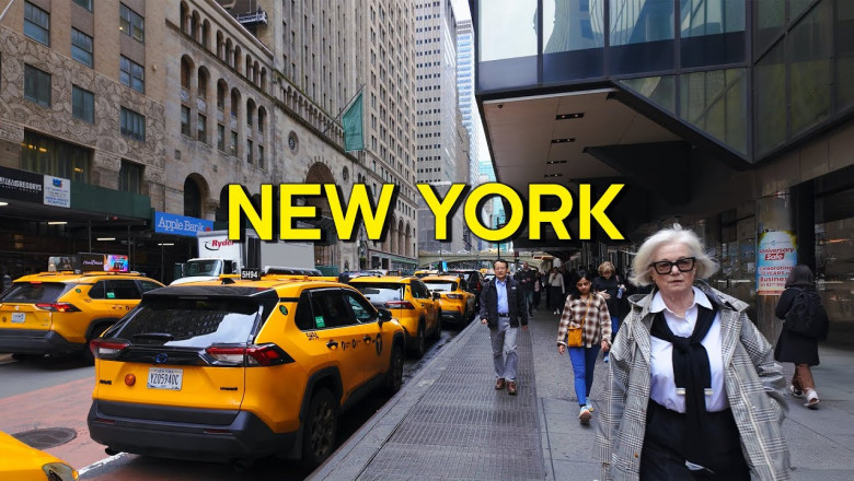 I ❤️ NY - Walks and the City, Manhattan Walking Tour 4K