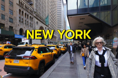 I ❤️ NY - Walks and the City, Manhattan Walking Tour 4K