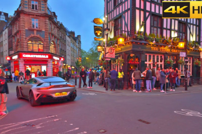 London Sunset Walk - May 2024 | Walking Through West End as The Sun Sets [4K HDR]