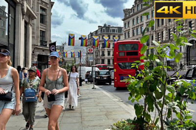 3 Hours of London Summer Walk - 2023 | My Best Walk Compilation [4K HDR]