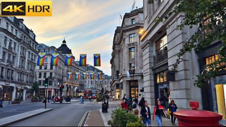 Walking Through London Sunset: June 2024 | Exploring the West End - London Walk [4K HDR]