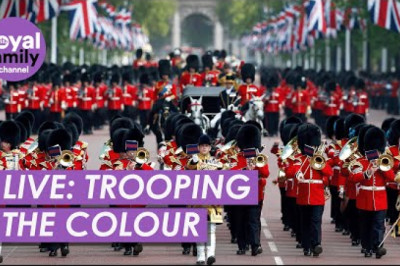 LIVE: Royal Family Attend Trooping the Colour 2024