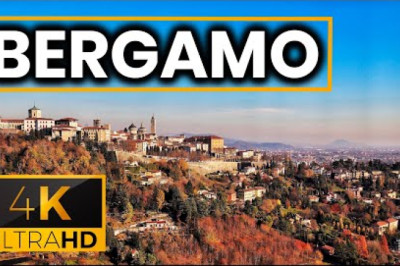 BERGAMO 🇮🇹 | Walking Tour - 4K60fps - Lombardy