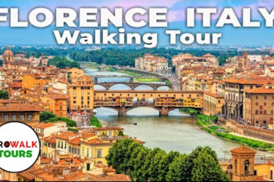 Florence, Italy Walking Tour - NEW - 4K with Captions: Prowalk Tours