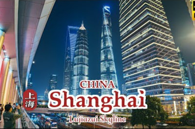 [4K CHINA] Shanghai Nights: Discover the Enchanting Lujiazui Skyline