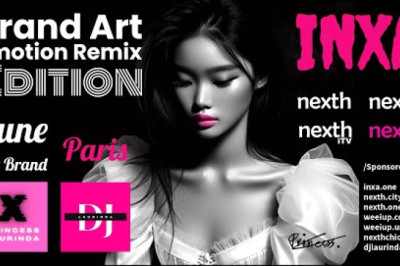 Nexth iRadio DJ Laurinda XShows June: Princess Laurinda Art and Emotion Remix Editions finale in Paris.