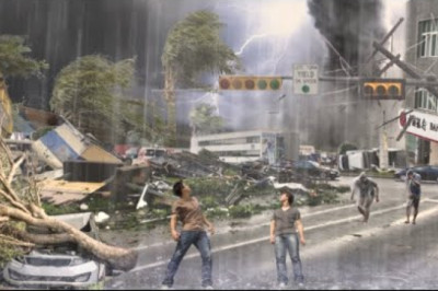 Monster Tornado suddenly destroys China! Apartments destroyed, thousands of houses without roofs