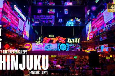Tokyo Shinjuku 4K Night Walk : The City That Never Sleeps