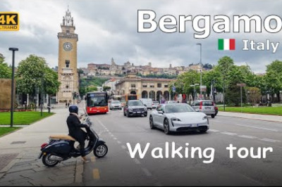 BERGAMO Unveiled: A Visual Walking Tour of Italy's Enchanting City