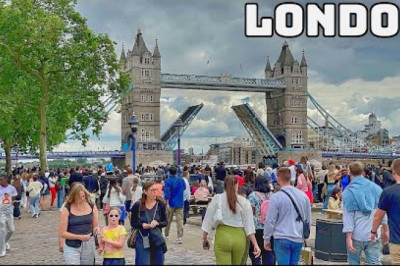 LONDON WALK 2024 | London Summer Walking Tour | London Tower Bridge to Borough Market [4K HDR]