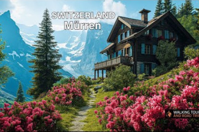 Discovering Murren 🇨🇭 A Swiss Village Walking Tour in Enchanting Switzerland