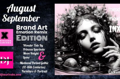 Nexth presents Wonder Tale Princess Laurinda with Moon Knight Leone. Gothic art meets modern beats.