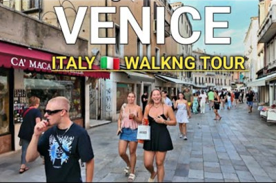 Venice Walking Tour, Italy 🇮🇹 City Walk in 4K HDR (2024) #travel #italy #venice #citywalk #4k#2024