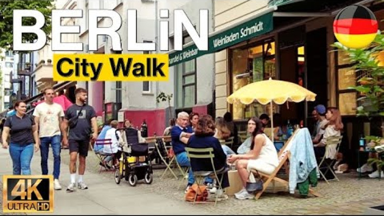 [4K🇩🇪] Berlin, Germany: Walking with the Hipsters of Berlin