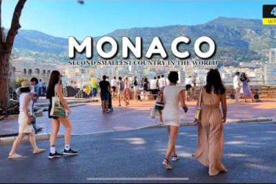 Monte Carlo, Monaco, Step Into The Lap Of Luxury: 4k Walking Tour