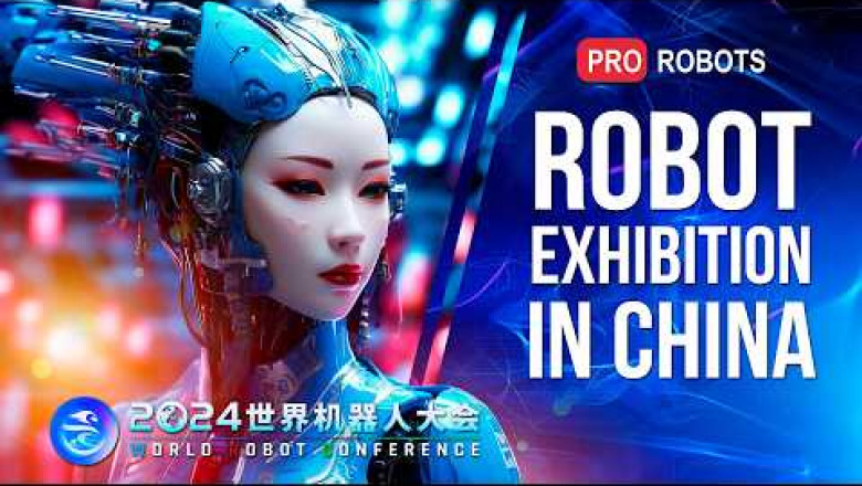 WRC 2024 - China's largest robot exhibition | Robots and technologies at the exhibition in China