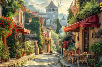 EZE - THE MAGNIFICENT MEDIEVAL VILLAGE FROM THE SOUTH OF FRANCE - THE MOST BEAUTIFUL FRENCH VILLAGES