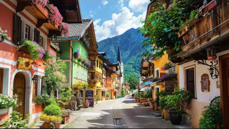 Hallstatt Austria 🇦🇹 4K UHD Walking Tour