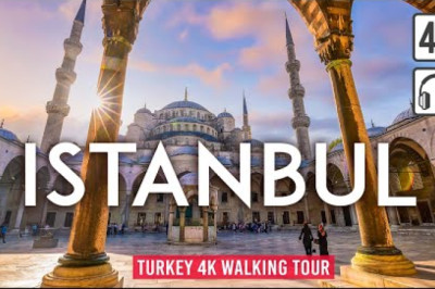 Istanbul, TURKEY 4K Walking Tour - Captions and Immersive Sound [4K Ultra HD/60fps]