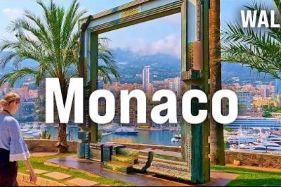 Monte Carlo, MONACO 4K Walking Tour - Captions and Immersive Sound [4K Ultra HD/60fps]
