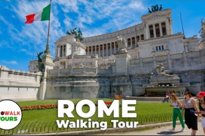 Rome, Italy Walking Tour - 4K60fps with Captions - Prowalk Tours