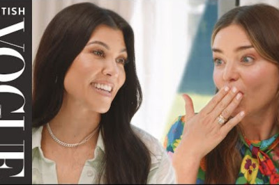 Kourtney Kardashian Hosts Miranda Kerr for Dinner | British Vogue
