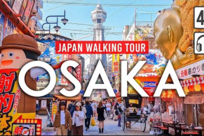 Osaka, Japan 4K Walking Tour - Captions & Immersive Sound [4K Ultra HD/60fps]