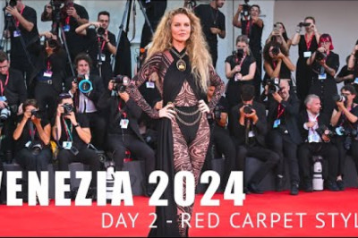 VENEZIA FILM FESTIVAL 2024 | Day 2 Red carpet Style - 4K