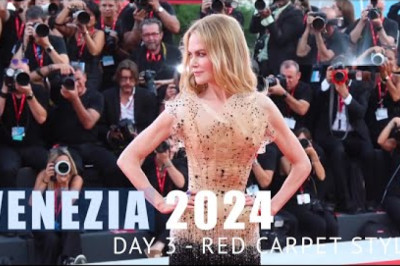 VENEZIA FILM FESTIVAL 2024 | Day 3 Red carpet Style- 4K