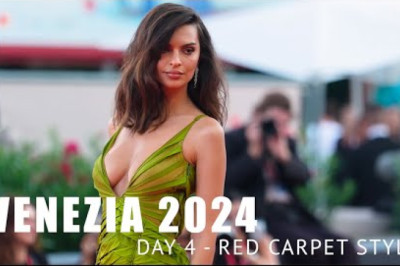 VENEZIA FILM FESTIVAL 2024 | Day 4 Red carpet Style - 4K