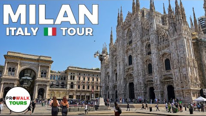 Milan 🇮🇹 Walking Tour - 4K60fps with Captions