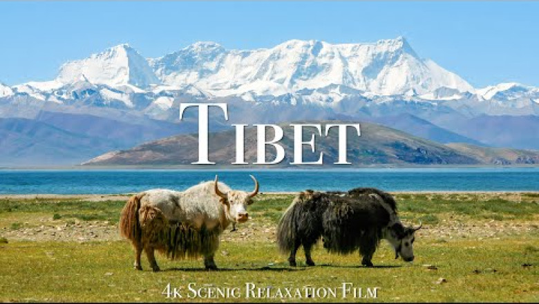 Tibet 4K - Scenic Relaxation Film With Calming Music