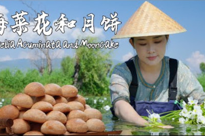 The flowers of ottelia acuminata, also named