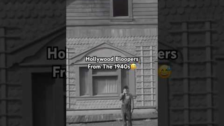 Hollywood Bloopers From The 1940s😅 #history #hollywood #oldvideo #1940s #oldhollywood